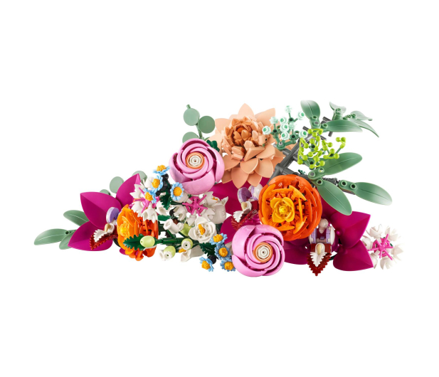 LEGO Botanicals 10342 Piękny bukiet różowych kwiatów - 1283648 - zdjęcie 3